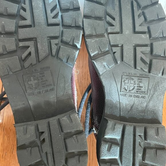 Dr. Martens Vintage Brown Leather Ankle Boots, size 5, Made in England - Picture 7 of 7